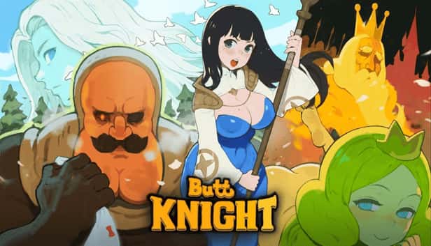 PC/热门弹幕STG 蜜臀骑士/ButtKnight V20250620 2.33G游戏封面